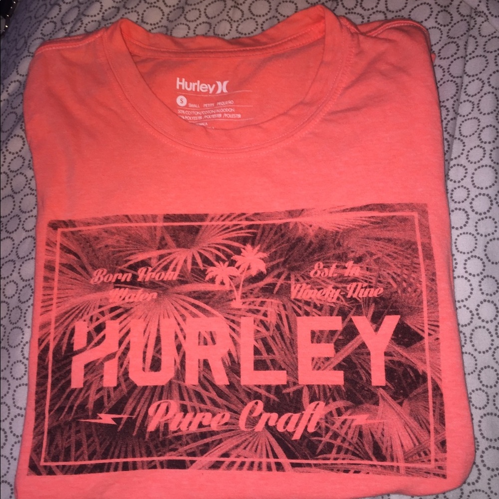 Hurley | neon orange top